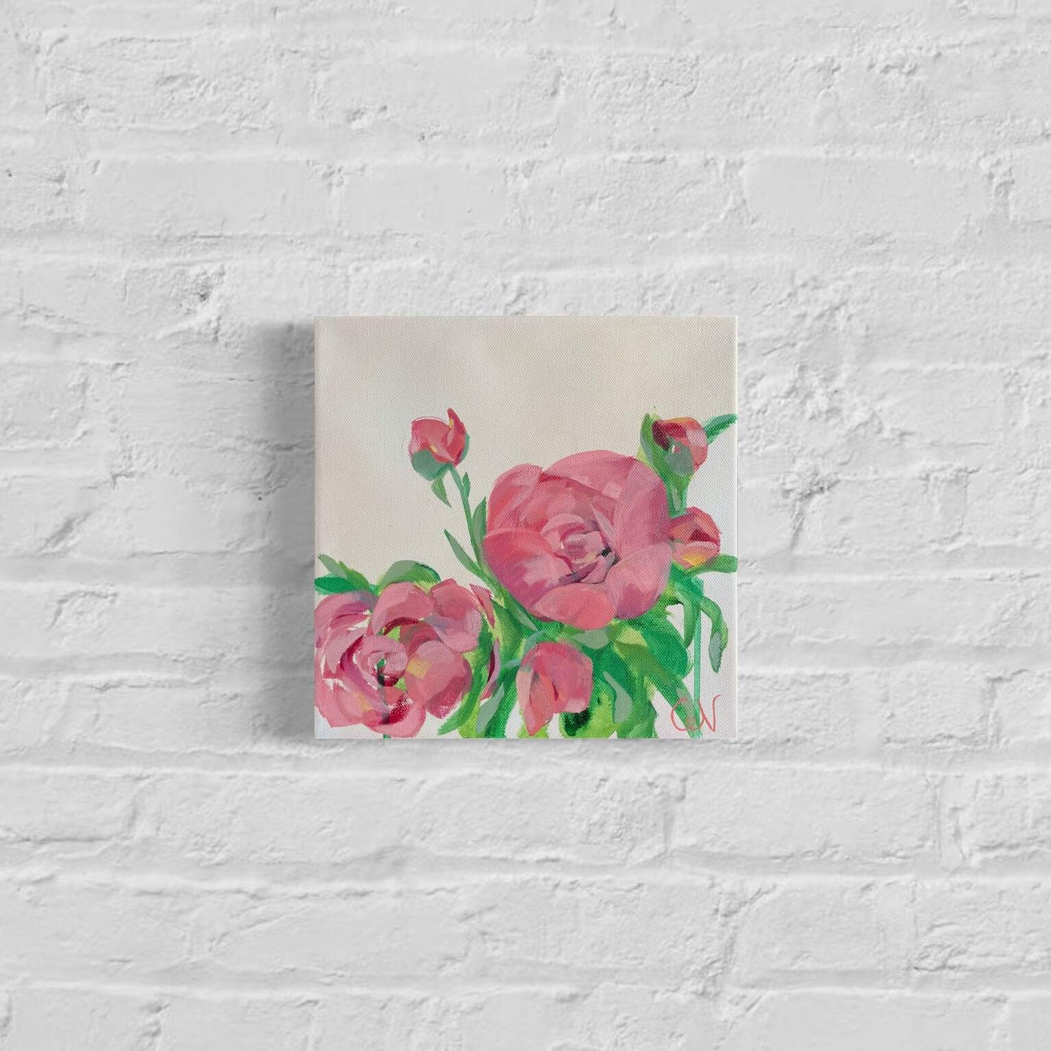 Petite Fleur in deep pink